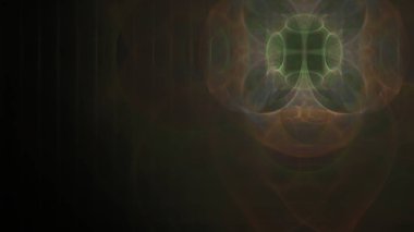 Fantezi kaotik renkli fraktal desen. Soyut Fraktal şekiller. 3D render resimde arka plan veya duvar kağıdı.