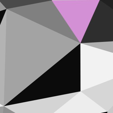 Üçgen poligonal arka plan - eğilim desen.