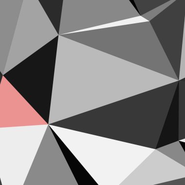 Üçgen poligonal arka plan - eğilim desen.