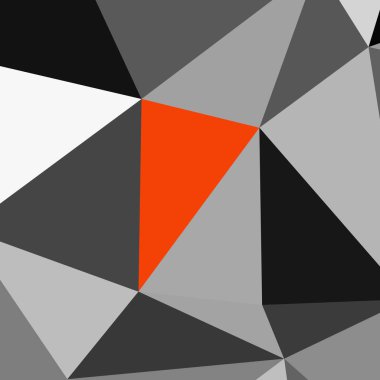 Üçgen poligonal arka plan - eğilim desen.