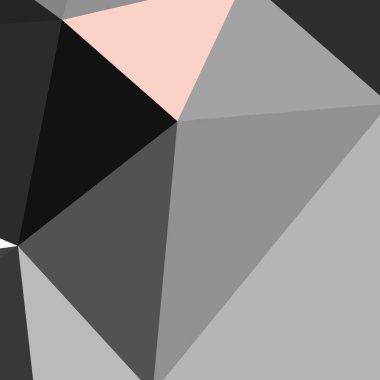 Üçgen poligonal arka plan - eğilim desen.