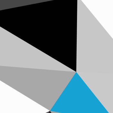 Üçgen poligonal arka plan - eğilim desen.