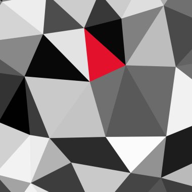 Üçgen poligonal arka plan - eğilim desen.