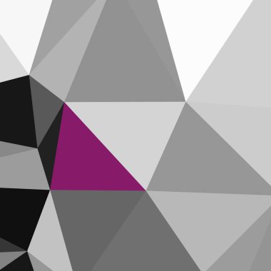 Üçgen poligonal arka plan - eğilim desen.