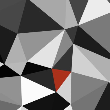 Üçgen poligonal arka plan - eğilim desen.