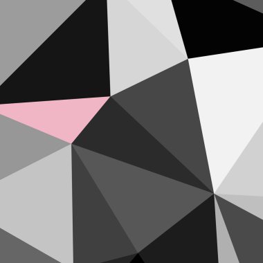 Üçgen poligonal arka plan - eğilim desen.