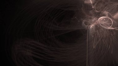 Fantezi kaotik renkli fraktal desen. Soyut Fraktal şekiller. 3D render resimde arka plan veya duvar kağıdı.