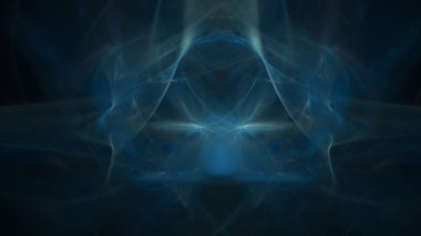 Fantezi kaotik renkli fraktal desen. Soyut Fraktal şekiller. 3D render resimde arka plan veya duvar kağıdı.