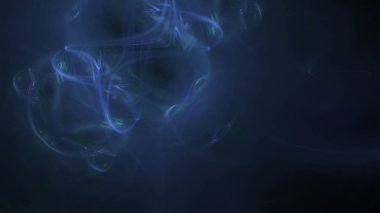 Fantezi kaotik renkli fraktal desen. Soyut Fraktal şekiller. 3D render resimde arka plan veya duvar kağıdı.