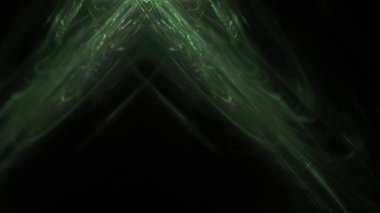 Fantezi kaotik renkli fraktal desen. Soyut Fraktal şekiller. 3D render resimde arka plan veya duvar kağıdı.