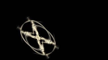 Fantezi kaotik renkli fraktal desen. Soyut Fraktal şekiller. 3D render resimde arka plan veya duvar kağıdı.