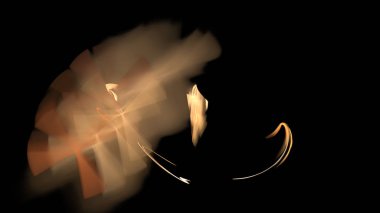 Fantezi kaotik renkli fraktal desen. Soyut Fraktal şekiller. 3D render resimde arka plan veya duvar kağıdı.