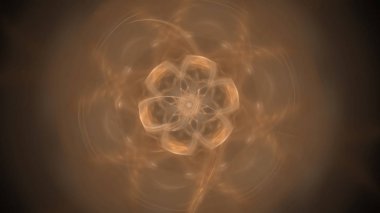 Fantezi kaotik renkli fraktal desen. Soyut Fraktal şekiller. 3D render resimde arka plan veya duvar kağıdı.