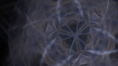 Fantezi kaotik renkli fraktal desen. Soyut Fraktal şekiller. 3D render resimde arka plan veya duvar kağıdı.