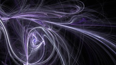 Fantezi kaotik renkli fraktal desen. Soyut Fraktal şekiller. 3D render resimde arka plan veya duvar kağıdı.