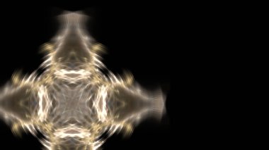 Fantezi kaotik renkli fraktal desen. Soyut Fraktal şekiller. 3D render resimde arka plan veya duvar kağıdı.