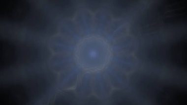 Fantezi kaotik renkli fraktal desen. Soyut Fraktal şekiller. 3D render resimde arka plan veya duvar kağıdı.