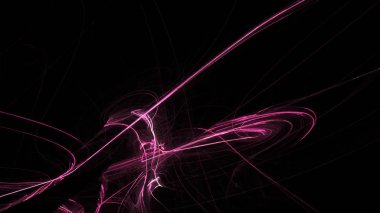 Fantezi kaotik renkli fraktal desen. Soyut Fraktal şekiller. 3D render resimde arka plan veya duvar kağıdı.