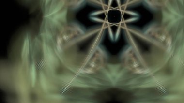 Fantezi kaotik renkli fraktal desen. Soyut Fraktal şekiller. 3D render resimde arka plan veya duvar kağıdı.