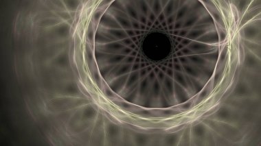 Fantezi kaotik renkli fraktal desen. Soyut Fraktal şekiller. 3D render resimde arka plan veya duvar kağıdı.