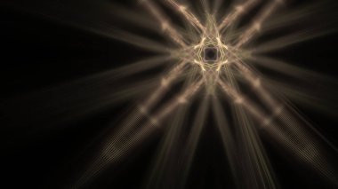 Fantezi kaotik renkli fraktal desen. Soyut Fraktal şekiller. 3D render resimde arka plan veya duvar kağıdı.