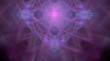 Fantezi kaotik renkli fraktal desen. Soyut Fraktal şekiller. 3D render resimde arka plan veya duvar kağıdı.