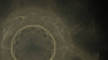 Fantezi kaotik renkli fraktal desen. Soyut Fraktal şekiller. 3D render resimde arka plan veya duvar kağıdı.