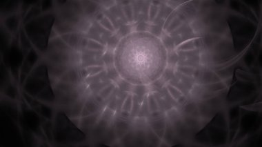 Fantezi kaotik renkli fraktal desen. Soyut Fraktal şekiller. 3D render resimde arka plan veya duvar kağıdı.