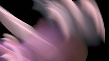 Fantezi kaotik renkli fraktal desen. Soyut Fraktal şekiller. 3D render resimde arka plan veya duvar kağıdı.