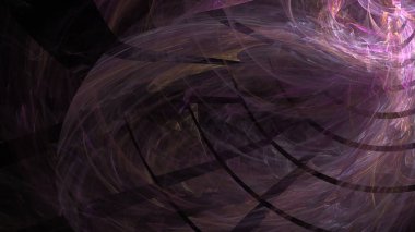 Fantezi kaotik renkli fraktal desen. Soyut Fraktal şekiller. 3D render resimde arka plan veya duvar kağıdı.