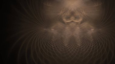 Fantezi kaotik renkli fraktal desen. Soyut Fraktal şekiller. 3D render resimde arka plan veya duvar kağıdı.