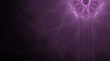 Fantezi kaotik renkli fraktal desen. Soyut Fraktal şekiller. 3D render resimde arka plan veya duvar kağıdı.