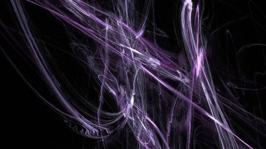 Fantezi kaotik renkli fraktal desen. Soyut Fraktal şekiller. 3D render resimde arka plan veya duvar kağıdı.