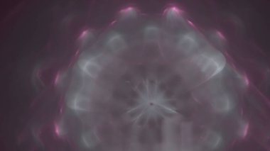 Fantezi kaotik renkli fraktal desen. Soyut Fraktal şekiller. 3D render resimde arka plan veya duvar kağıdı.