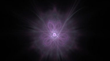 Fantezi kaotik renkli fraktal desen. Soyut Fraktal şekiller. 3D render resimde arka plan veya duvar kağıdı.