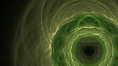 Fantezi kaotik renkli fraktal desen. Soyut Fraktal şekiller. 3D render resimde arka plan veya duvar kağıdı.