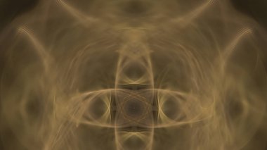 Fantezi kaotik renkli fraktal desen. Soyut Fraktal şekiller. 3D render resimde arka plan veya duvar kağıdı.