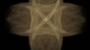 Fantezi kaotik renkli fraktal desen. Soyut Fraktal şekiller. 3D render resimde arka plan veya duvar kağıdı.