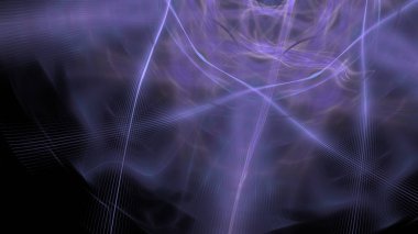 Fantezi kaotik renkli fraktal desen. Soyut Fraktal şekiller. 3D render resimde arka plan veya duvar kağıdı.