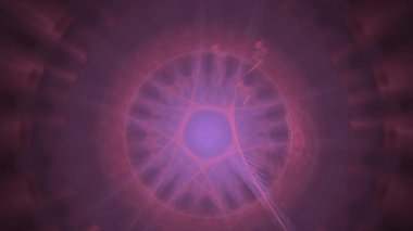 Fantezi kaotik renkli fraktal desen. Soyut Fraktal şekiller. 3D render resimde arka plan veya duvar kağıdı.