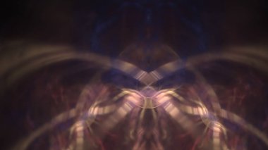 Fantezi kaotik renkli fraktal desen. Soyut Fraktal şekiller. 3D render resimde arka plan veya duvar kağıdı.