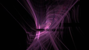 Fantezi kaotik renkli fraktal desen. Soyut Fraktal şekiller. 3D render resimde arka plan veya duvar kağıdı.