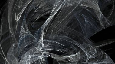 Fantezi kaotik renkli fraktal desen. Soyut Fraktal şekiller. 3D render resimde arka plan veya duvar kağıdı.