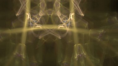 Fantezi kaotik renkli fraktal desen. Soyut Fraktal şekiller. 3D render resimde arka plan veya duvar kağıdı.