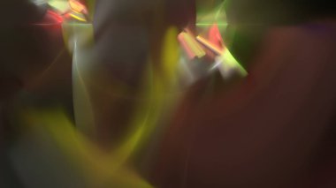 Fantezi kaotik renkli fraktal desen. Soyut Fraktal şekiller. 3D render resimde arka plan veya duvar kağıdı.