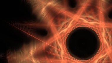 Fantezi kaotik renkli fraktal desen. Soyut Fraktal şekiller. 3D render resimde arka plan veya duvar kağıdı.