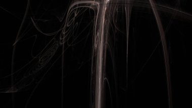 Fantezi kaotik renkli fraktal desen. Soyut Fraktal şekiller. 3D render resimde arka plan veya duvar kağıdı.