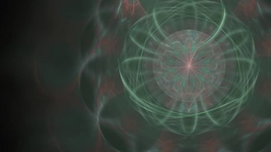 Fantezi kaotik renkli fraktal desen. Soyut Fraktal şekiller. 3D render resimde arka plan veya duvar kağıdı.