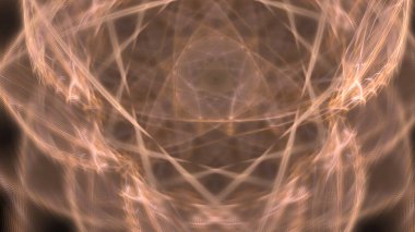 Fantezi kaotik renkli fraktal desen. Soyut Fraktal şekiller. 3D render resimde arka plan veya duvar kağıdı.