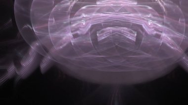 Fantezi kaotik renkli fraktal desen. Soyut Fraktal şekiller. 3D render resimde arka plan veya duvar kağıdı.